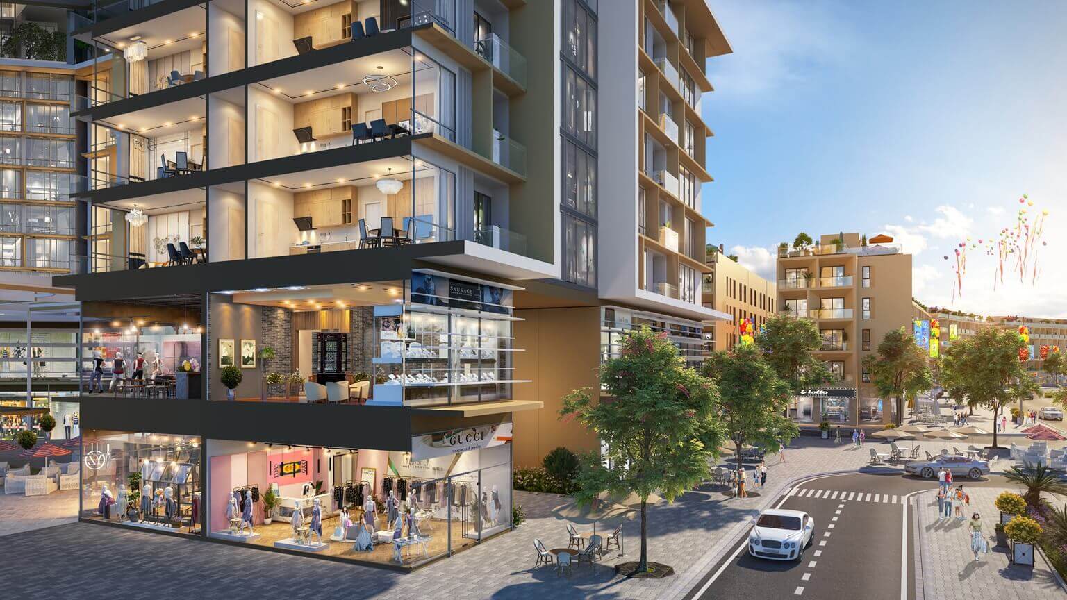 shophouse khối đế Taseco Land Lương Thế Vinh