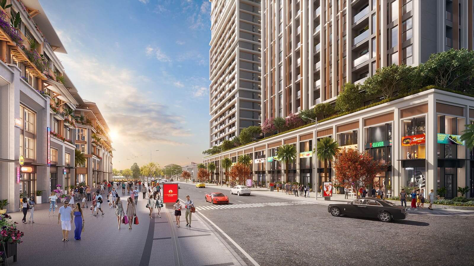 shophouse khối đế Taseco Land Lương Thế Vinh