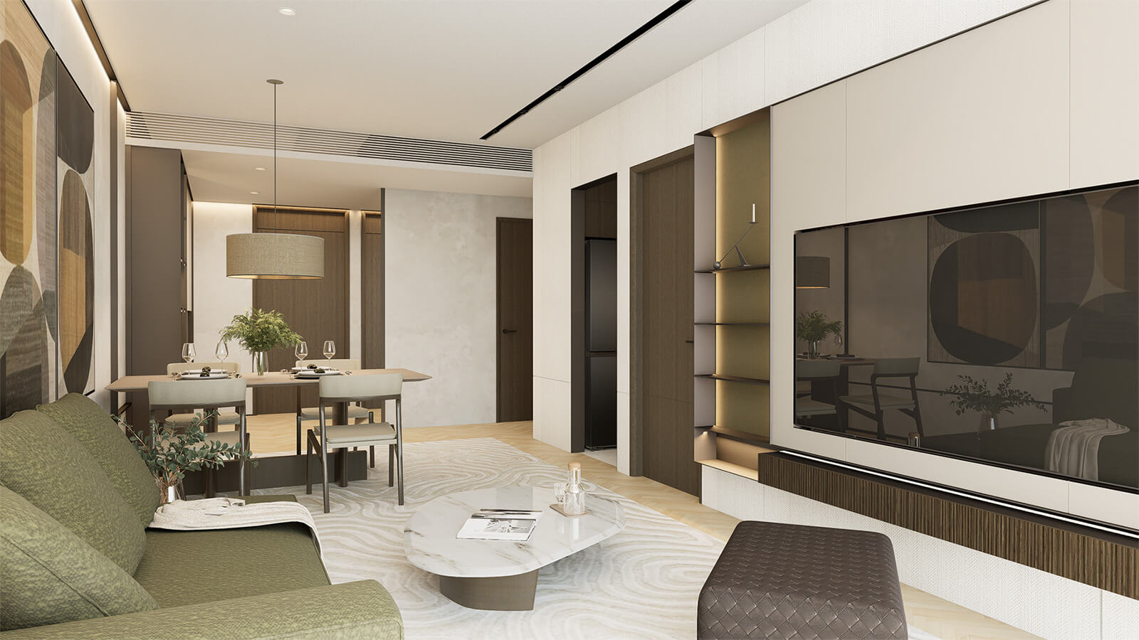 Căn hộ 2 phòng ngủ Mipec Tố Hữu