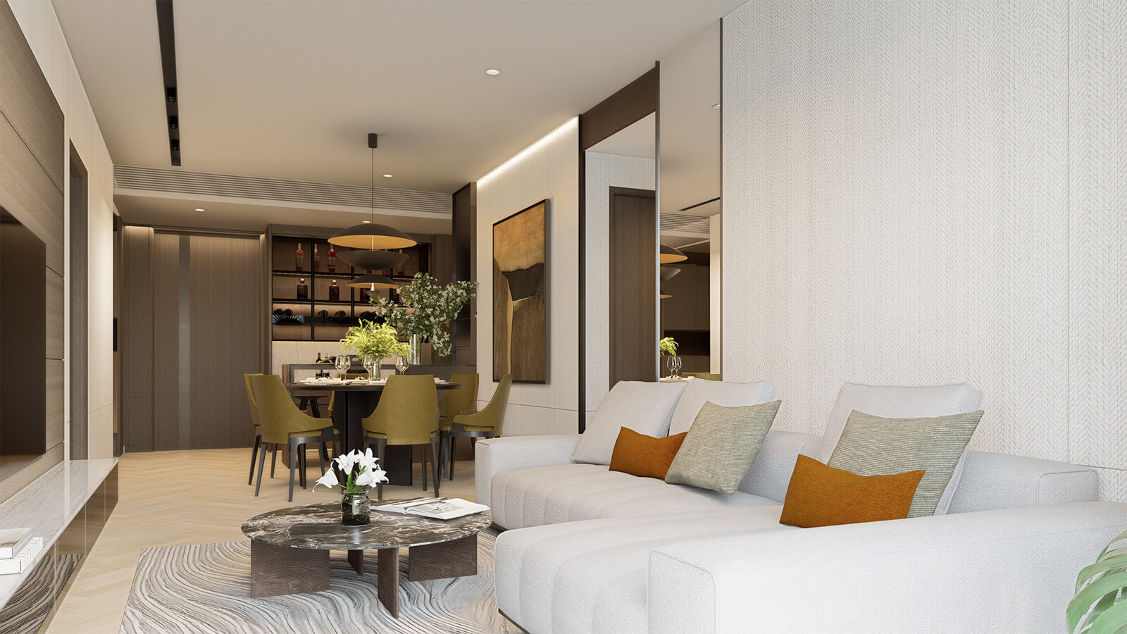  Căn hộ 3 phòng ngủ Mipec Tố Hữu 