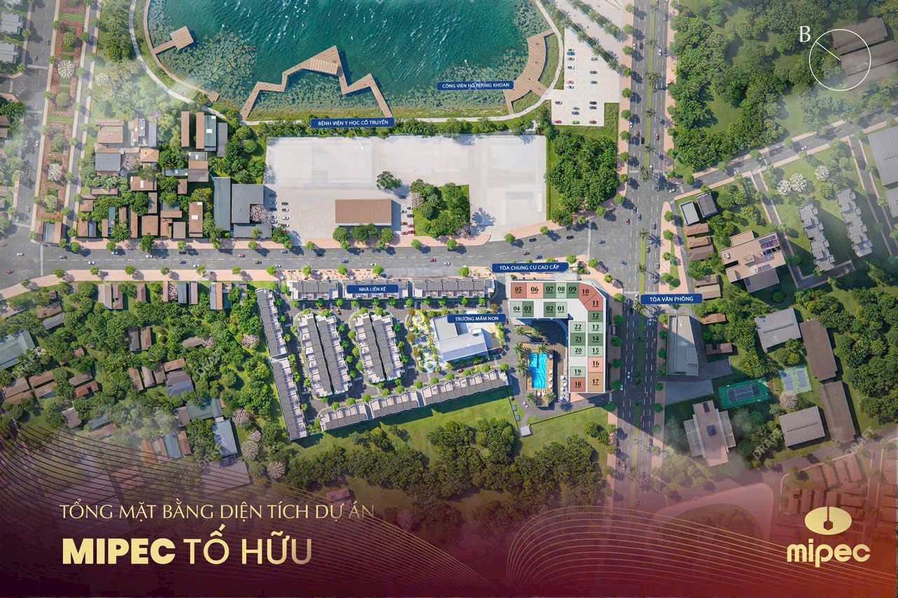 mặt bằng dự án iconia lakeside 54 tố hữu
