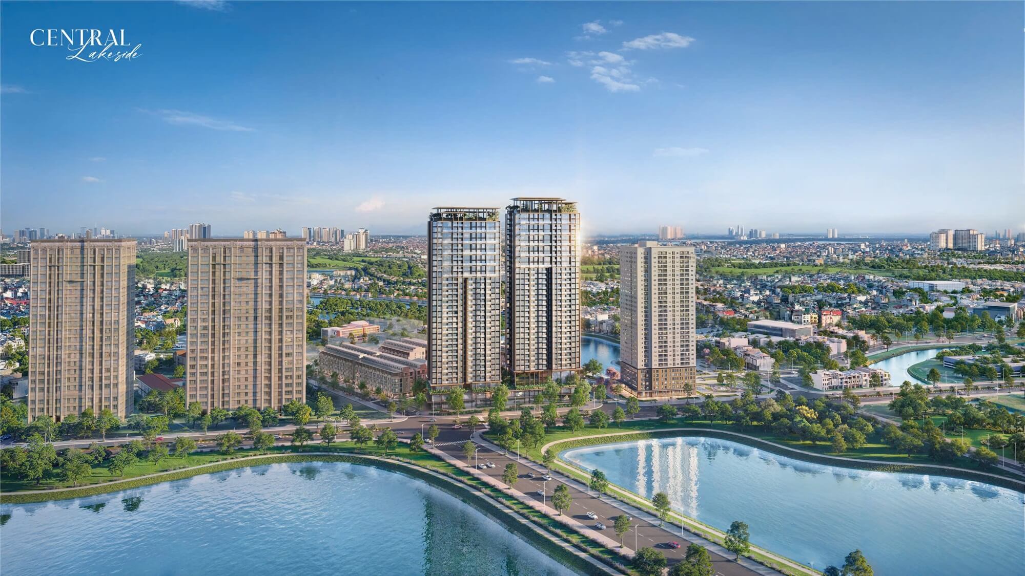 Taseco Land Ra Mắt Central Lakeside Trung Văn: Sống Resort Bên Hồ Giữa Trung Tâm Hà Nội