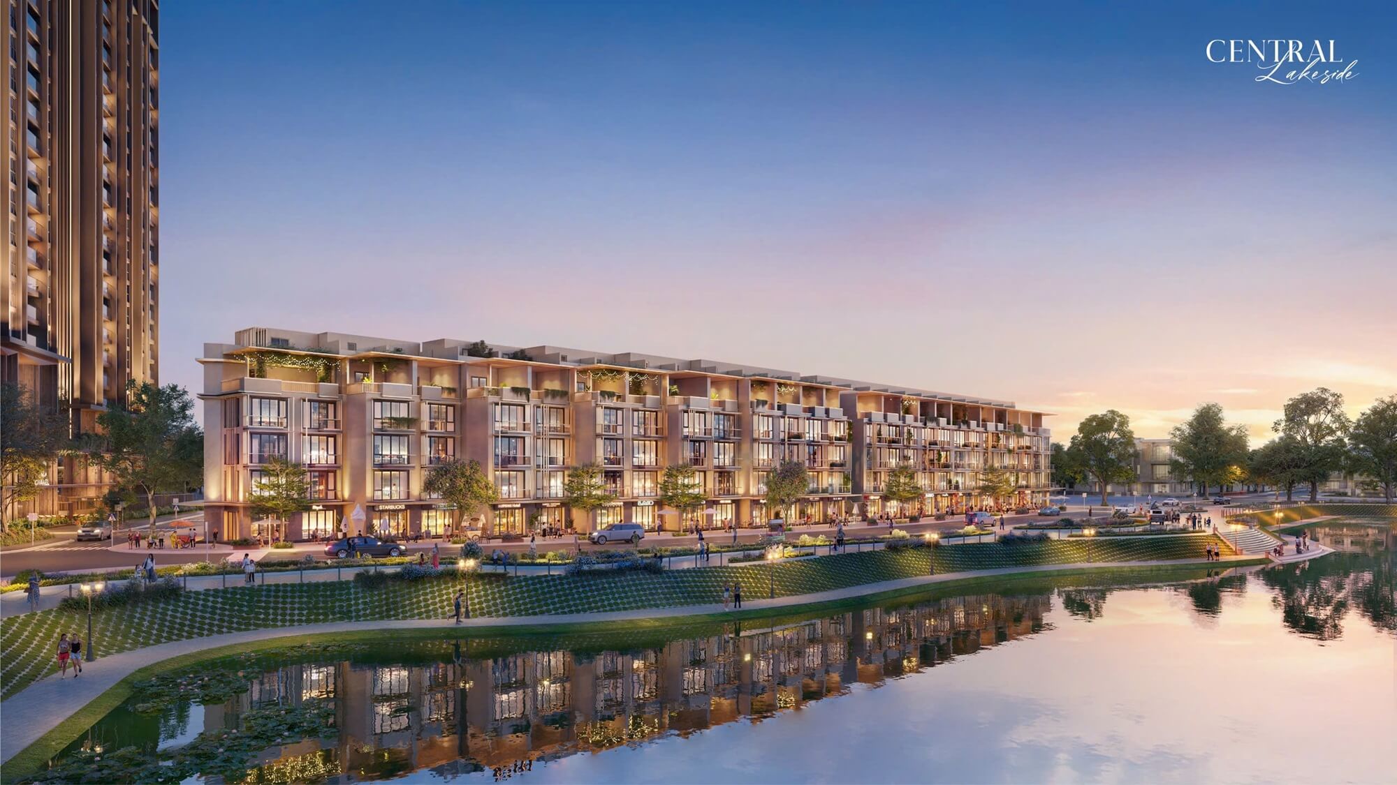 Taseco Land Ra Mắt Central Lakeside Trung Văn: Sống Resort Bên Hồ Giữa Trung Tâm Hà Nội